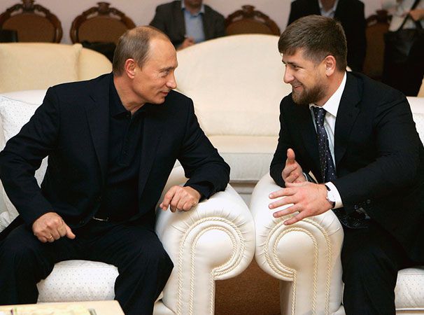 Ramzan Kadyrov & Vladimir Putin