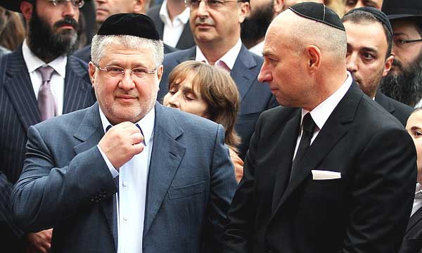 Ihor Kolomoisky and Hennadiy Boholiubov - photo