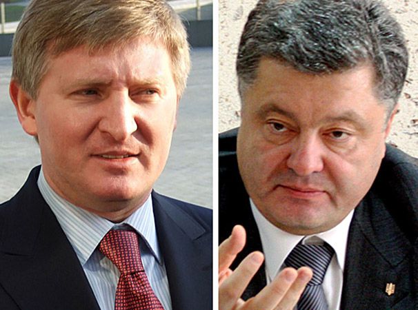 Poroshenko and Akhmetov